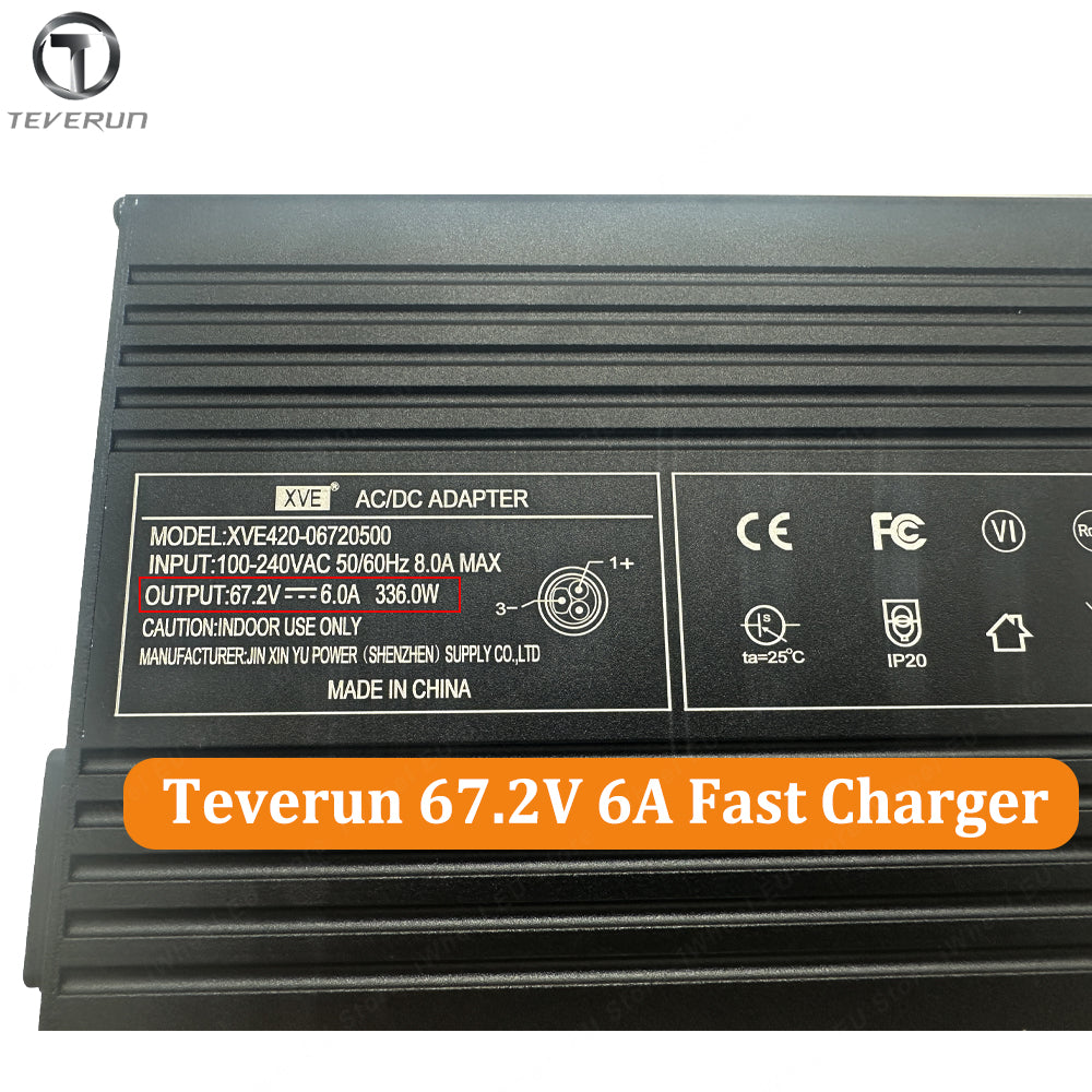 Teverun Fighter 11 Fast Charger Blade GT II Fast Charger 67.2V 6A