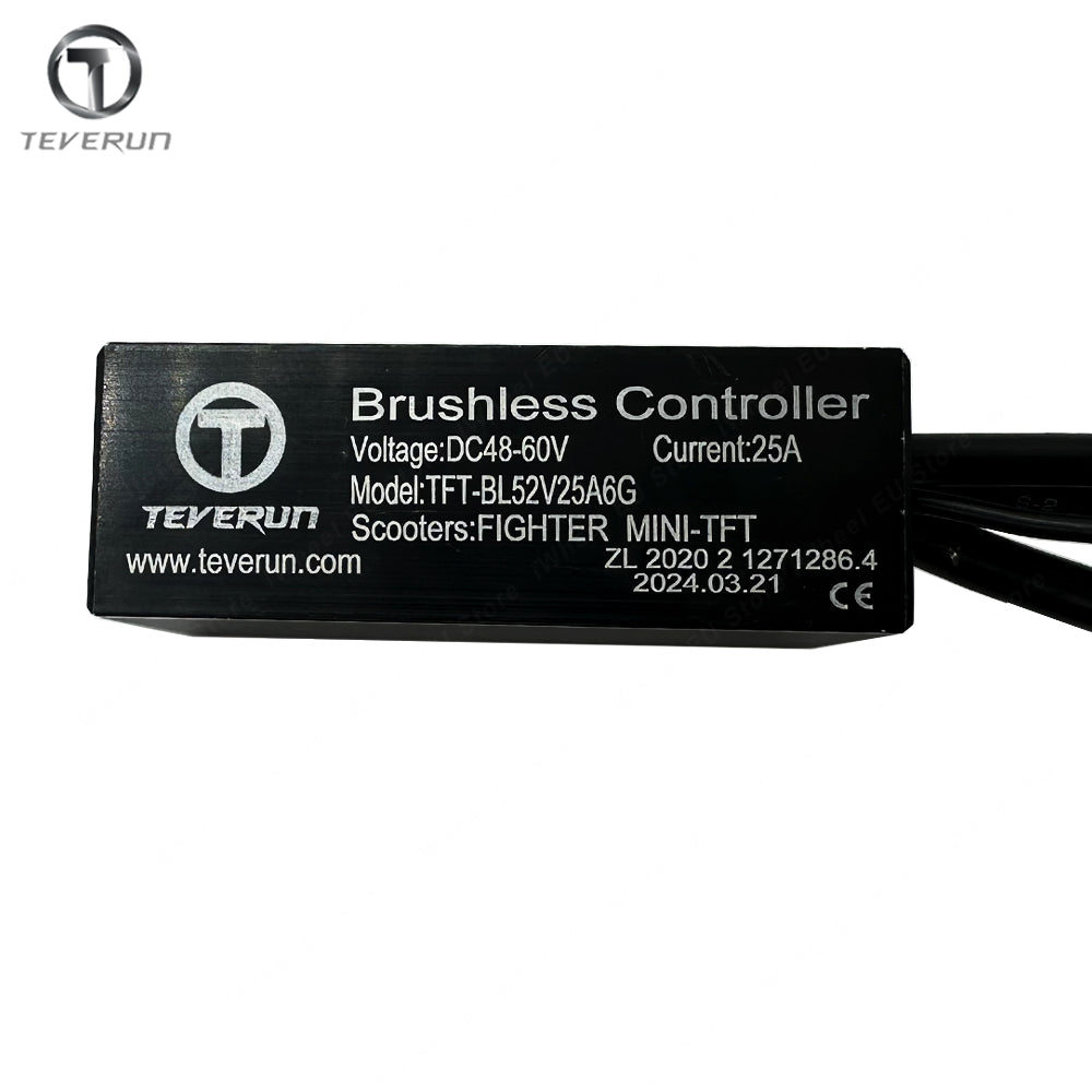 Teverun Fighter Mini Pro 52V 25A Controller with Waterproof Connector