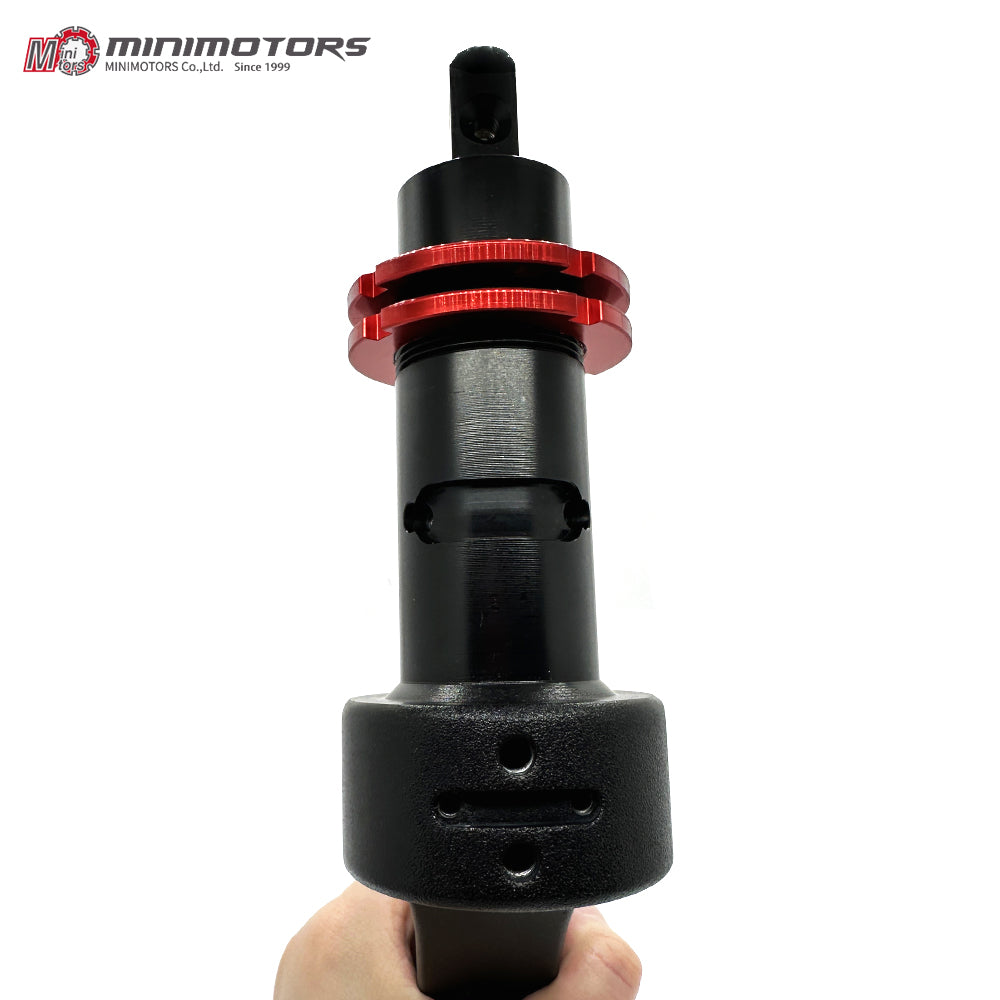 MINIMOTOR Dualtron Swing Arm with Hole for Fixing Headlight Wire