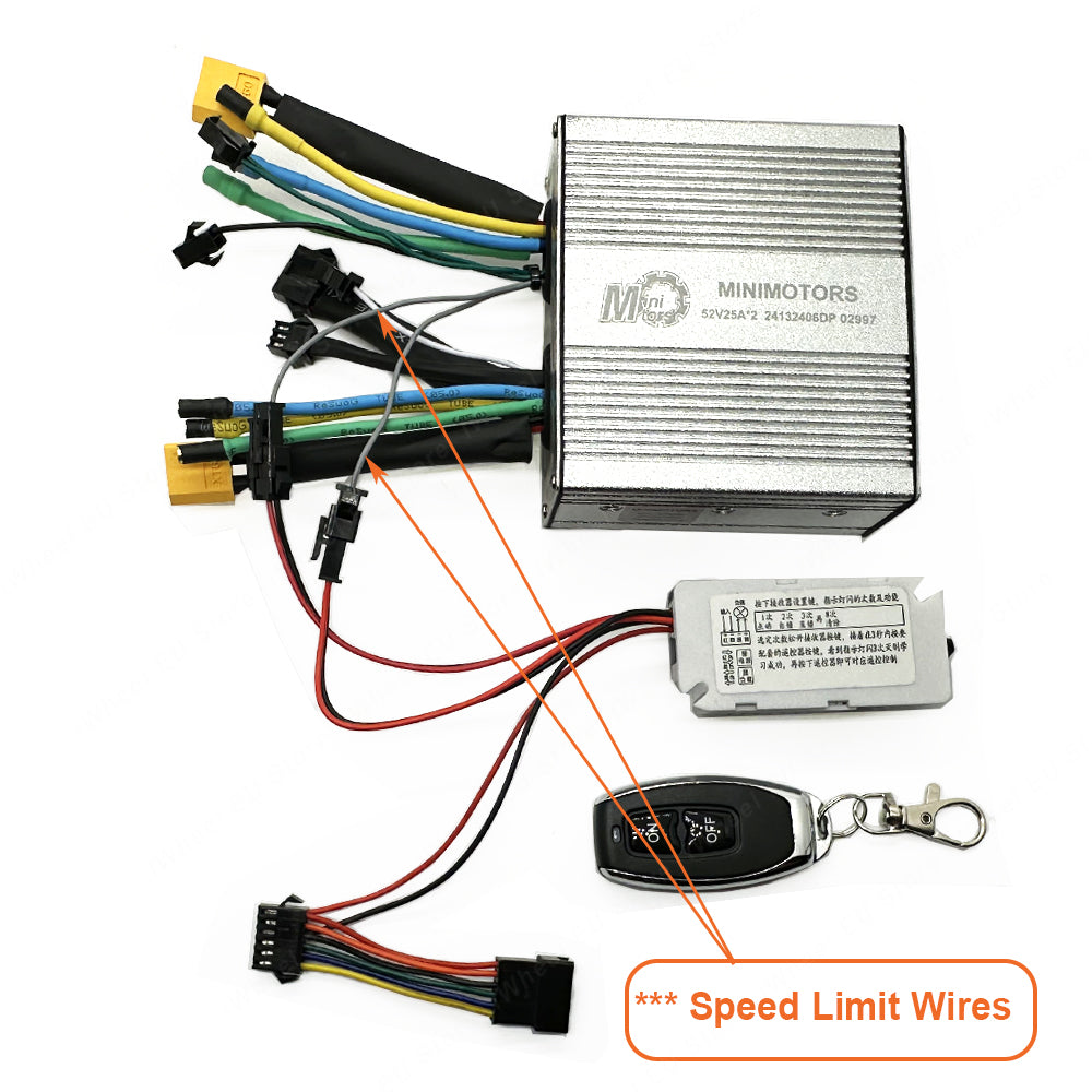 Remote Control Speed Limiter for MINIMOTOR Dualtron Scooter Speed Limiter Suit for Dualtron Scooter with Speed Limiter Wire Scooters
