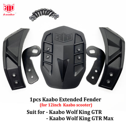 Kaabo Wolf King GT Pro Extended Fender Kaabo Wolf King GTR Extended Fender  Kaabo Wolf King GTR Max Extended Mudguard