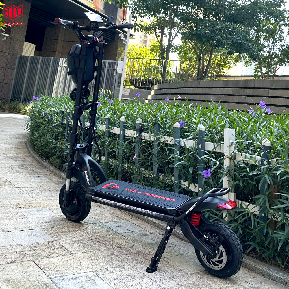 Kaabo Wolf Warrior X MAX Electric Scooter 60V 27Ah Battery 2*1100W Dual Motor