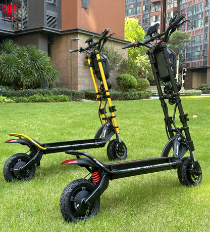 Kaabo Wolf Warrior X MAX Electric Scooter 60V 27Ah Battery 2*1100W Dual Motor