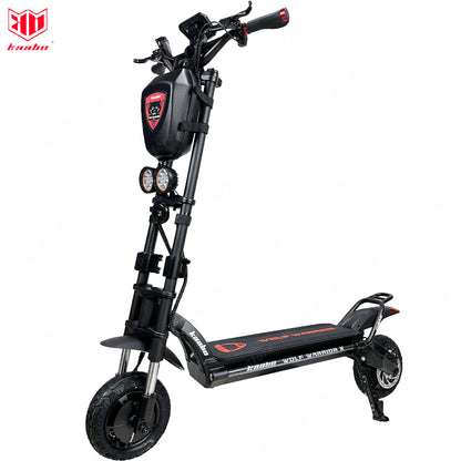 Kaabo Wolf Warrior X MAX Electric Scooter 60V 27Ah Battery 2*1100W Dual Motor