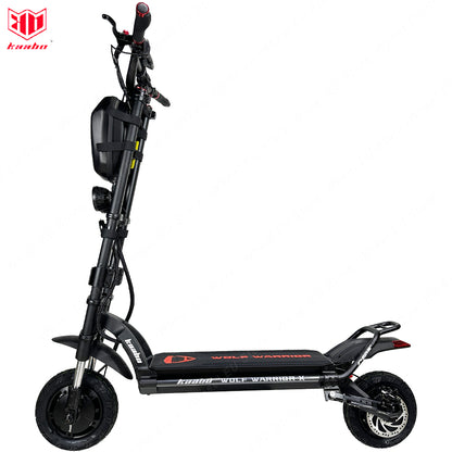 Kaabo Wolf Warrior X MAX Electric Scooter 60V 27Ah Battery 2*1100W Dual Motor