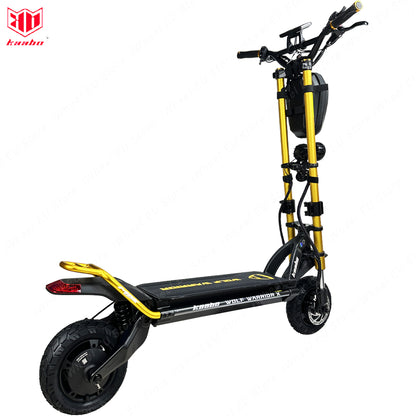 Kaabo Wolf Warrior X MAX Electric Scooter 60V 27Ah Battery 2*1100W Dual Motor