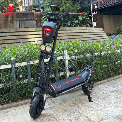 Kaabo Wolf Warrior X MAX Electric Scooter 60V 27Ah Battery 2*1100W Dual Motor