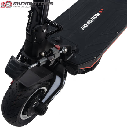 Official MINIMOTOR Rovoron S7 84V 37.1Ah Battery Dual Motor 2500W*2 Top Speed 100km/h Mileage Around 140km 11inch Tubeless Tire Scooter