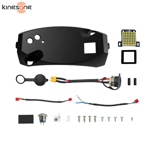 Original KingSong 16S Pro Top Cover Kit  KingSong 16S Pro Top Protetcion Cover Kit with Charging Port Display Screen and Switch Button