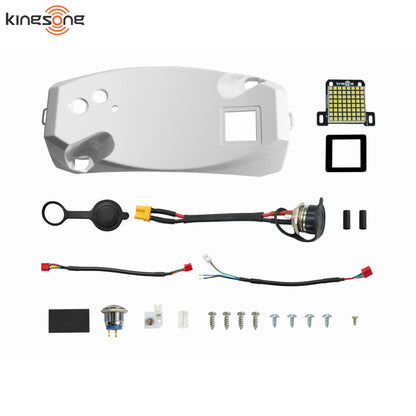 Original KingSong 16S Pro Top Cover Kit  KingSong 16S Pro Top Protetcion Cover Kit with Charging Port Display Screen and Switch Button
