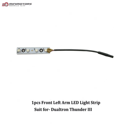 Official Dualtron Thunder III Swing Arm LED Light Dualtron Thunder III Front Left Arm RGB Light t Dualtron Thunder III Front Right Arm RGB Light t Dualtron Thunder III Rear Arm RGB Light