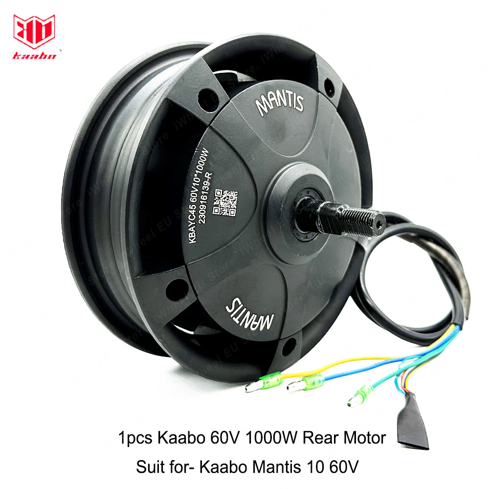 Kaabo Mantis 10 Electric Scooter Motor 60V 1000W