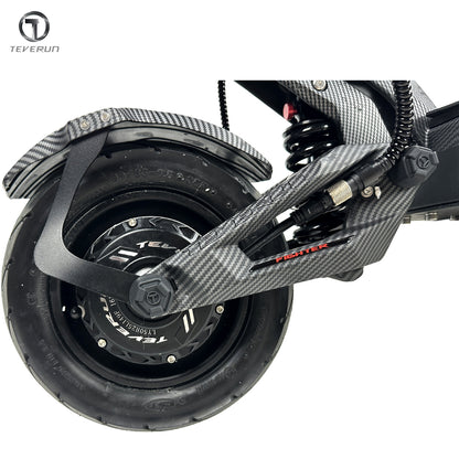 Original Teverun Fighter 11 Swing Arm Teverun Fighter 11 Plus Swing Arm New Carbon Fiber Pattern Version