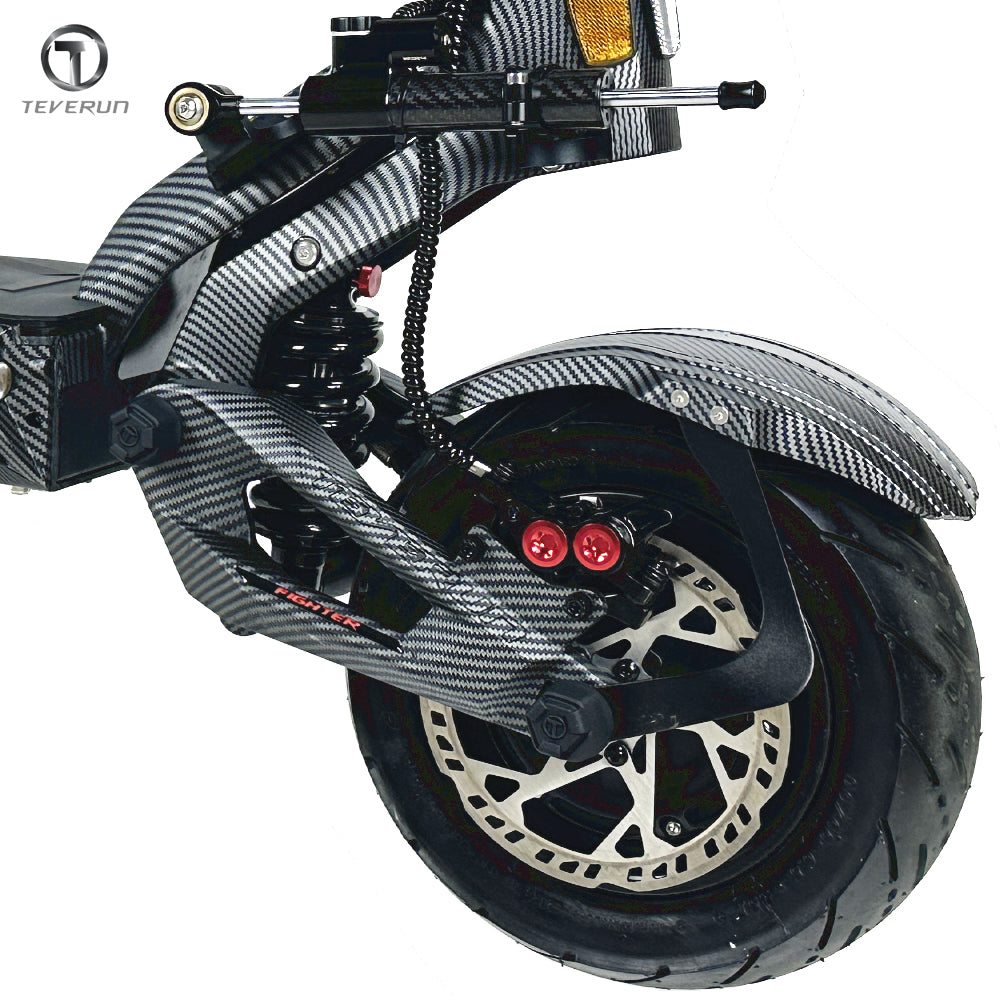 Original Teverun Fighter 11 Swing Arm Teverun Fighter 11 Plus Swing Arm New Carbon Fiber Pattern Version