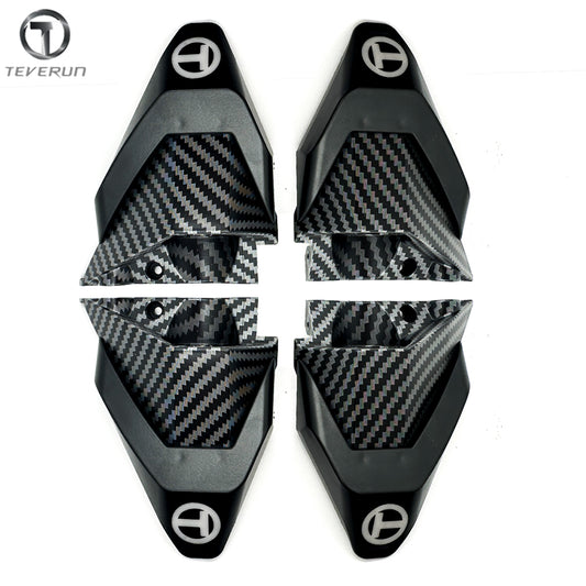 Teverun Fighter Supreme 7260R Light Cover Teverun Fighter Supreme Deck Light Cover Teverun Fighter Supreme Ultra Deck Light Cover Carbon Fiber Pattern Light Cover