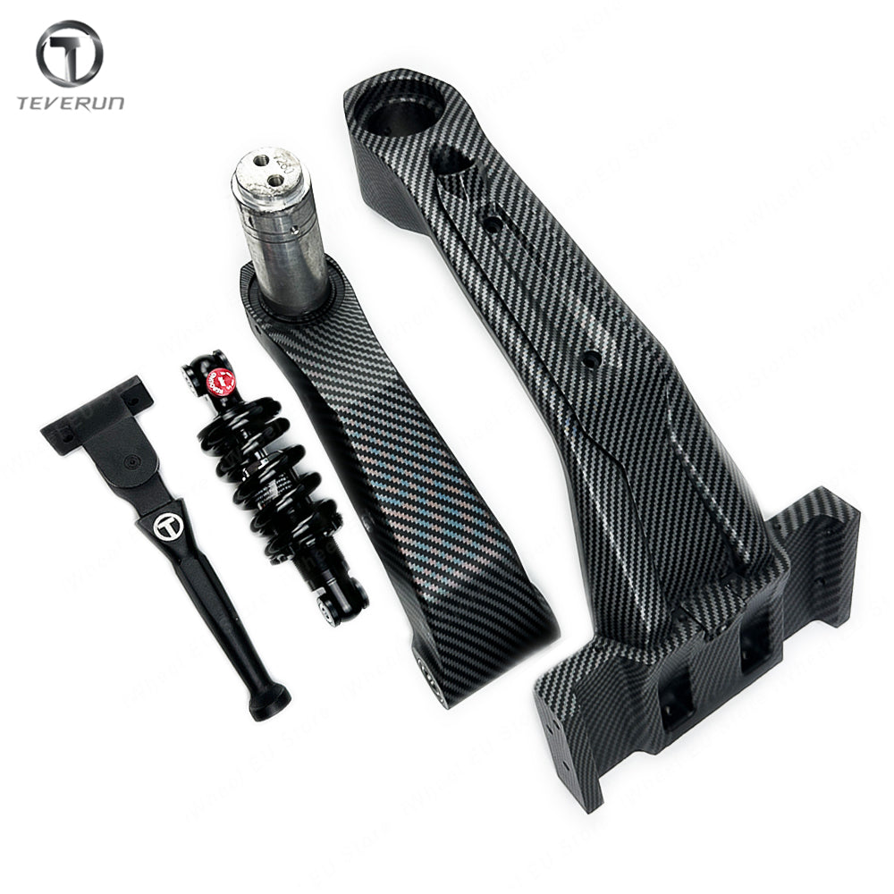 Teverun Fighter Supreme 7260R  V4 Upgrade kit New Front Connectosir Frame 150mm Rear Suspenon Shorter Kick Stand