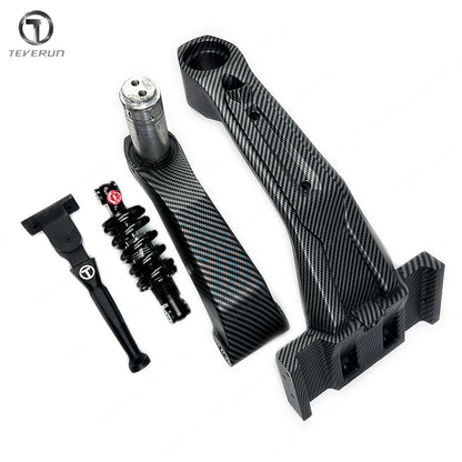 Teverun Fighter Supreme 7260R  V4 Upgrade kit New Front Connectosir Frame 150mm Rear Suspenon Shorter Kick Stand