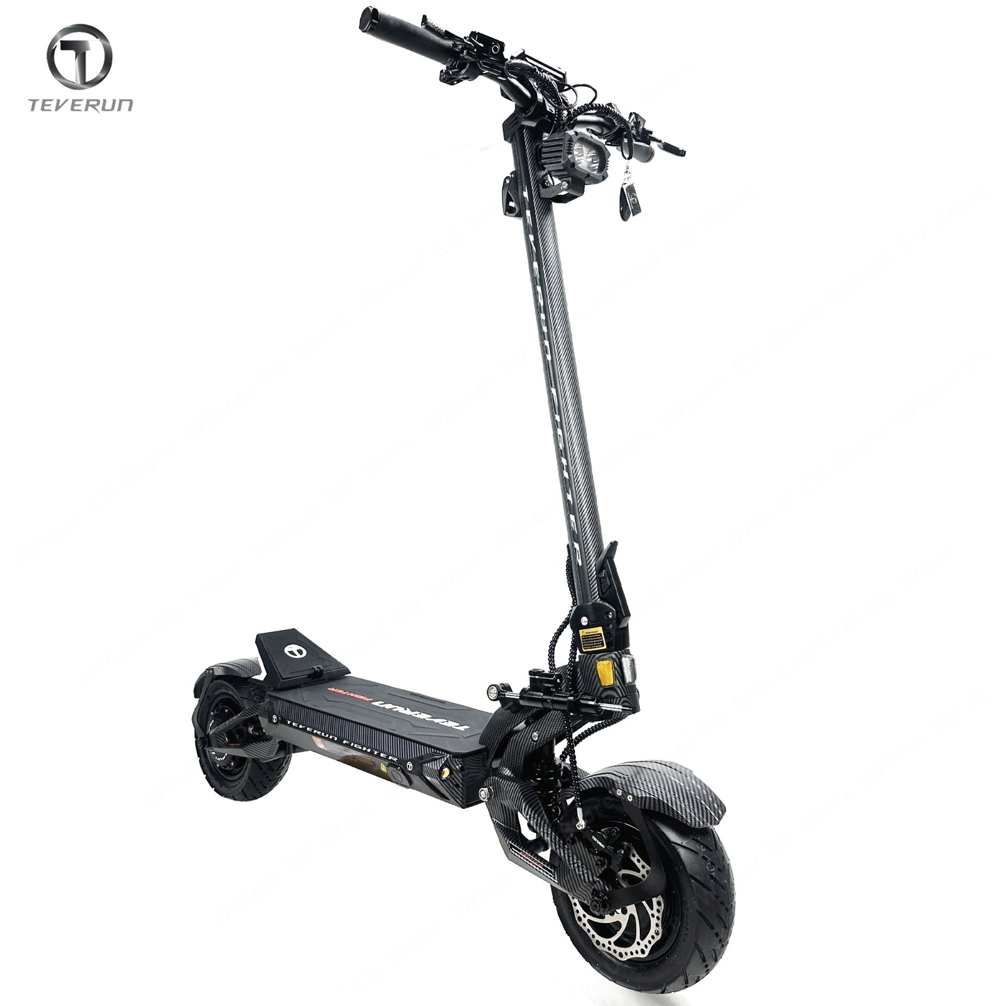 2026 Newest Version Teverun Fighter 11 60V 31.5Ah Battery Dual Motor 1600W*2 Top Speed 85km/h