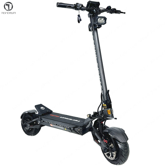 2026 Newest Version Teverun Fighter 11 Plus 60V 37.1Ah Battery Dual Motor 1600W*2 Top Speed 85km/h