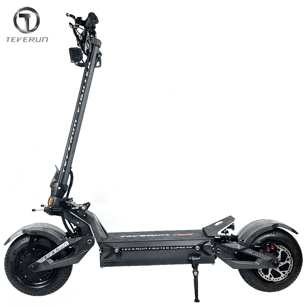 2026 V5 Teverun Supreme 7260R Electric Scooter 72V 60Ah SK Battery 2*2500W Dual Motor Top Speed 120km/h
