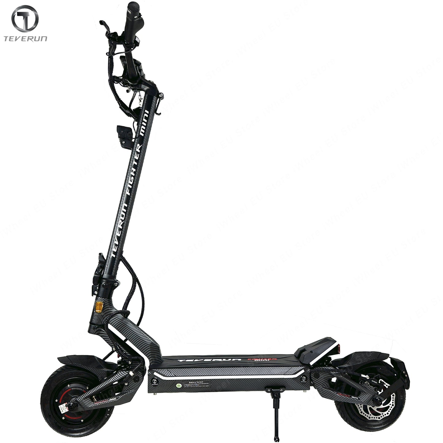 2026 Newest Teverun Fighter Mini Pro 60V 31.8Ah Dual Motor 1000W*2 Top Speed 70km/h Mileage 100km