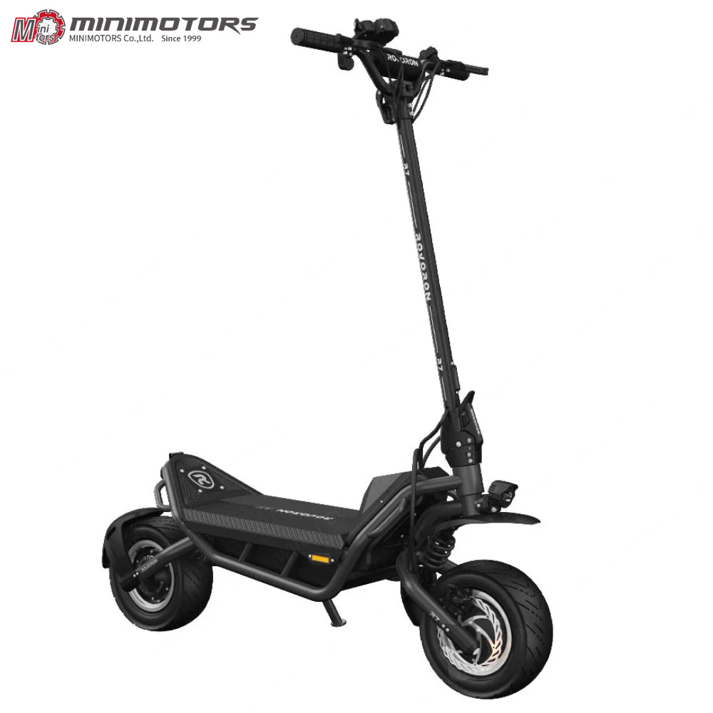 Official MINMOTOR Rovoron R7 60V 28.6Ah Battery Dual Motor 900W*2 Top Speed 65km/h Mileage around 65km 11inch Scooter