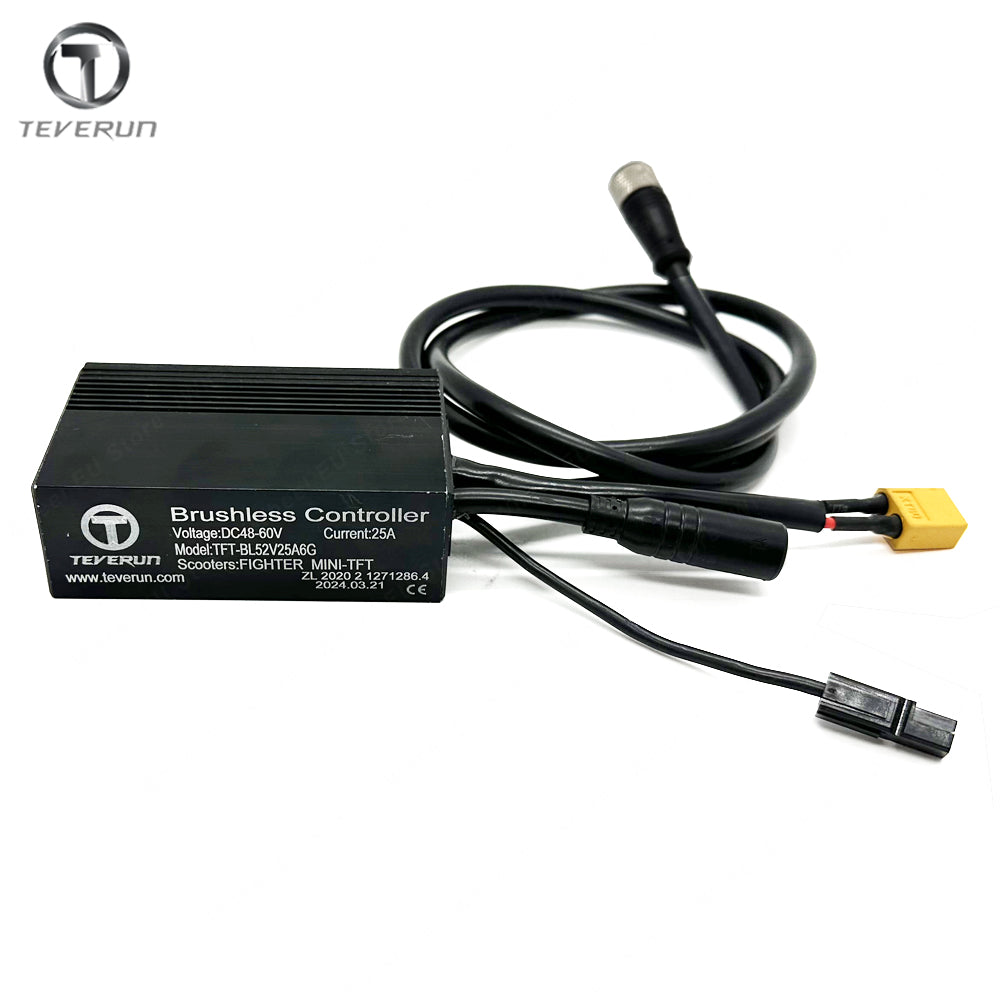 Teverun Fighter Mini Pro 52V 25A Controller with Waterproof Connector