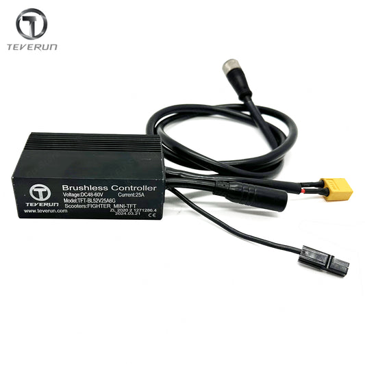 Teverun Fighter Mini Pro 52V 25A Controller with Waterproof Connector