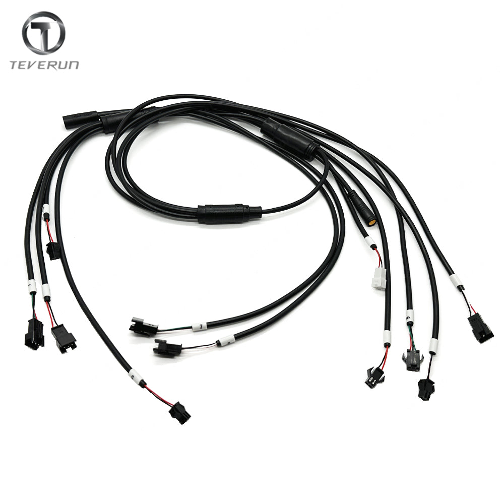 Official Teverun Fighter Mini Pro Light Main Cable Teverun Fighter 7260R Light Main Wire Suit for V5 IVCU Version Teverun scooters