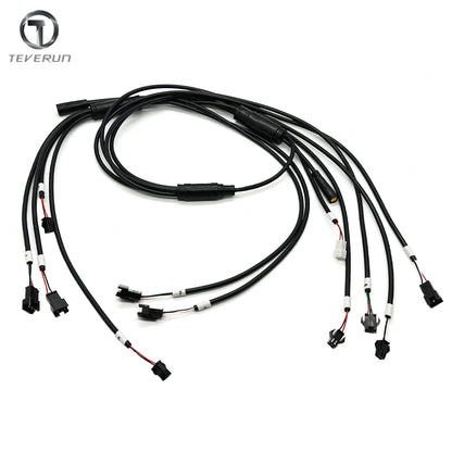 Official Teverun Fighter Mini Pro Light Main Cable Teverun Fighter 7260R Light Main Wire Suit for V5 IVCU Version Teverun scooters