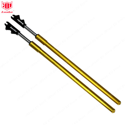 Original Kaabo Wolf King GTR Front Suspension Gold Kaabo Wolf King GTR Stem Gold for Official 12inch Kaabo Wolf King GTR Electric Scooter