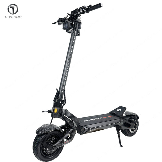 2026 Newest Version Teverun Fighter 11 60V 31.5Ah Battery Dual Motor 1600W*2 Top Speed 85km/h