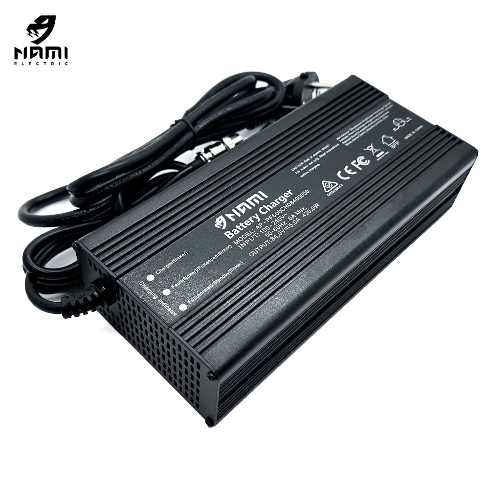 Official NAMI BURN E 2 Max 84V 5A Fast Charger