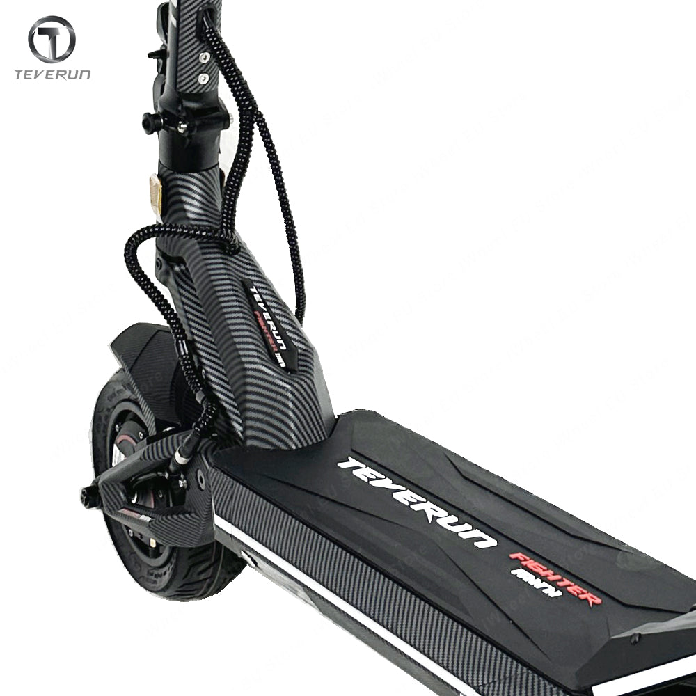 Official Teverun Fighter Mini Pro Neck Part Carbon Fiber color Teverun Fighter Mini Pro Front Connect Block