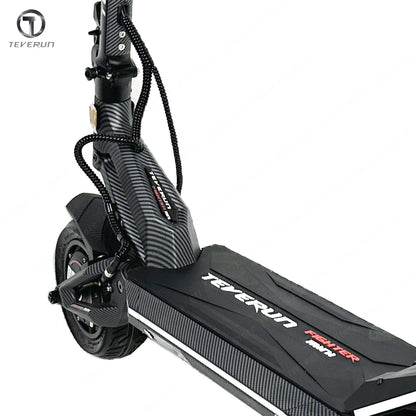 Official Teverun Fighter Mini Pro Neck Part Carbon Fiber color Teverun Fighter Mini Pro Front Connect Block