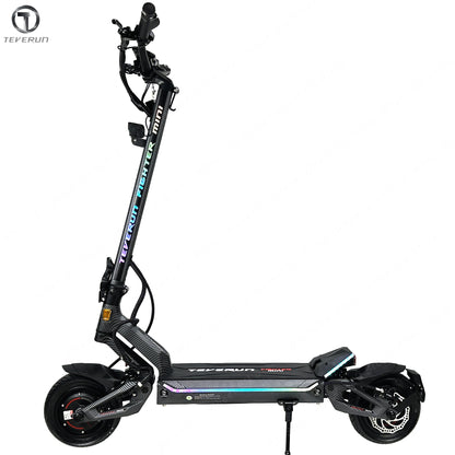 2026 Newest Teverun Fighter Mini Pro 60V 31.8Ah Dual Motor 1000W*2 Top Speed 70km/h Mileage 100km
