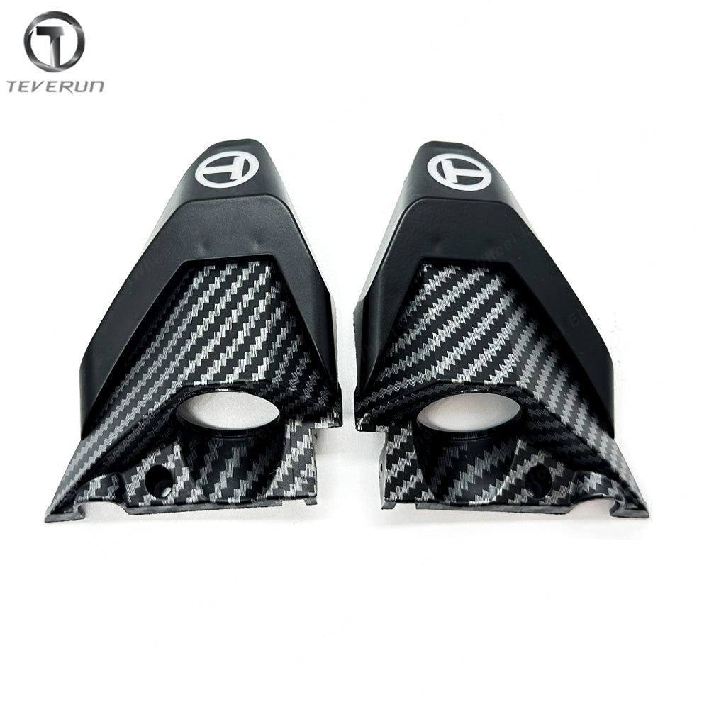 Teverun Fighter Supreme 7260R Light Cover Teverun Fighter Supreme Deck Light Cover Teverun Fighter Supreme Ultra Deck Light Cover Carbon Fiber Pattern Light Cover