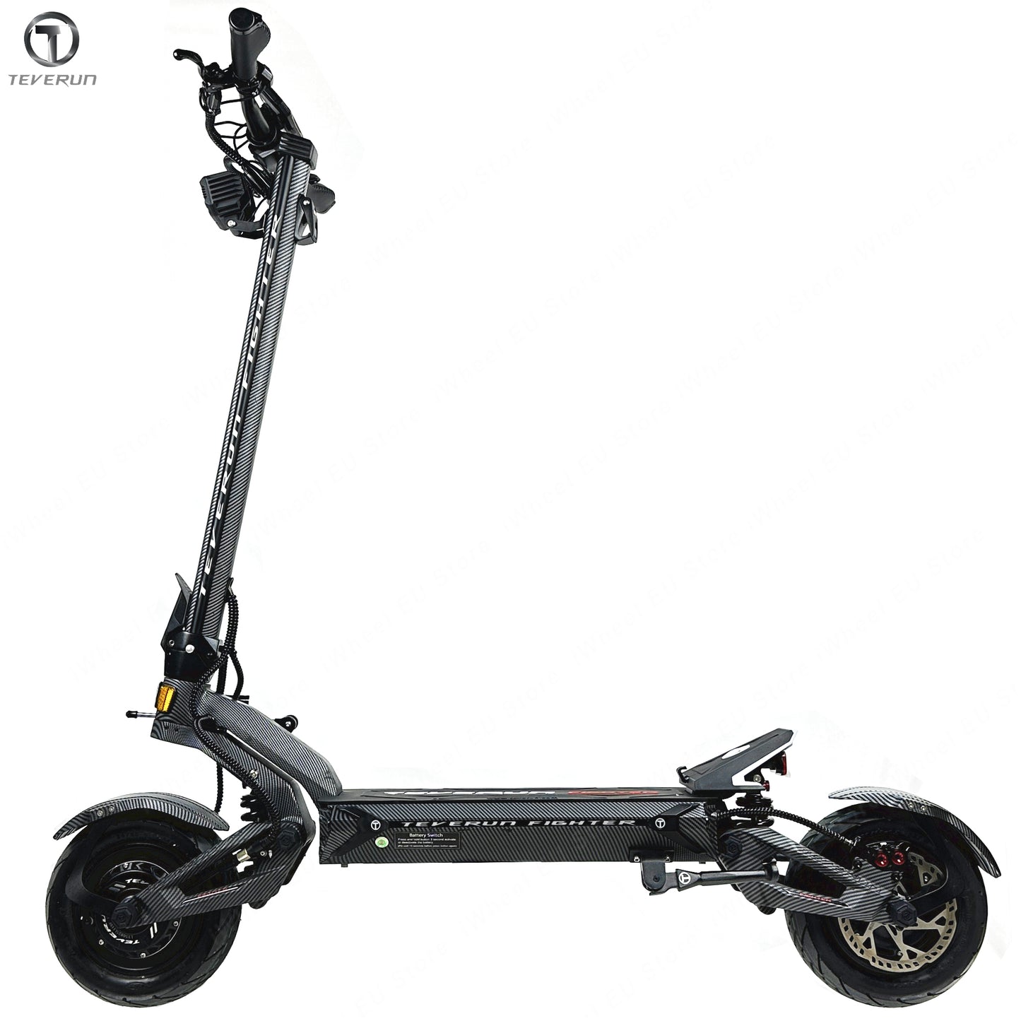 2026 Newest Version Teverun Fighter 11 Plus 60V 37.1Ah Battery Dual Motor 1600W*2 Top Speed 85km/h
