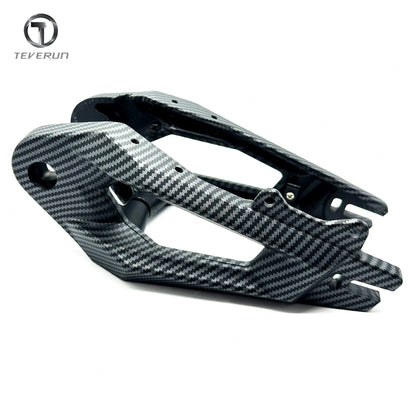 Official Teverun Fighter Mini Pro Carbon Fiber Pattern Swing Arm Suit for Teverun Fighter Mini Teverun Fighter Mini Pro Electric Scooter