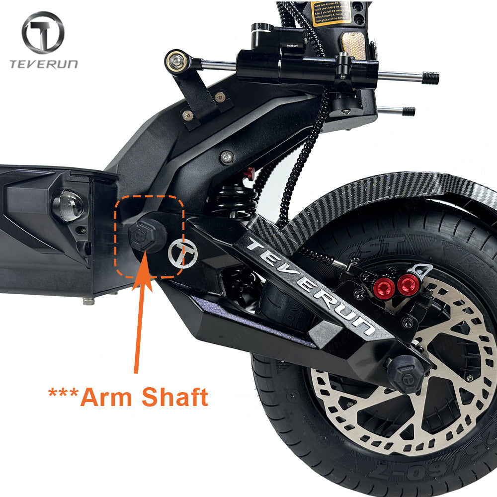 Official Teverun Fighter Supreme 7260R Swing Arm Shaft