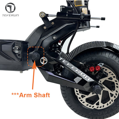 Official Teverun Fighter Supreme 7260R Swing Arm Shaft