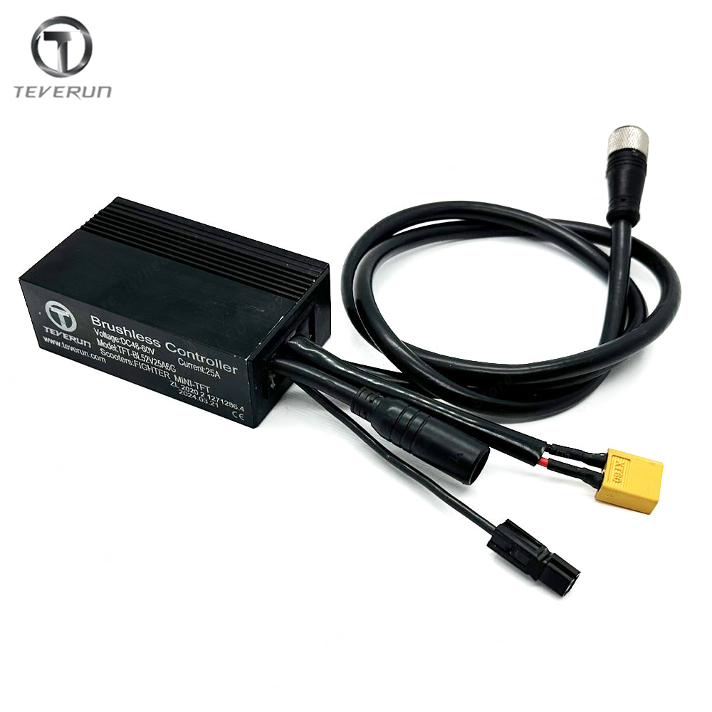 Teverun Fighter Mini Pro 52V 25A Controller with Waterproof Connector