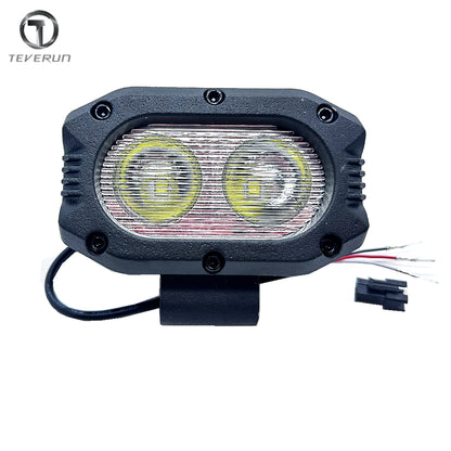 Teverun Fighter 11  Headlight with Horn Teverun Fighter Supreme 7260R Headlight with Horn Build Inside