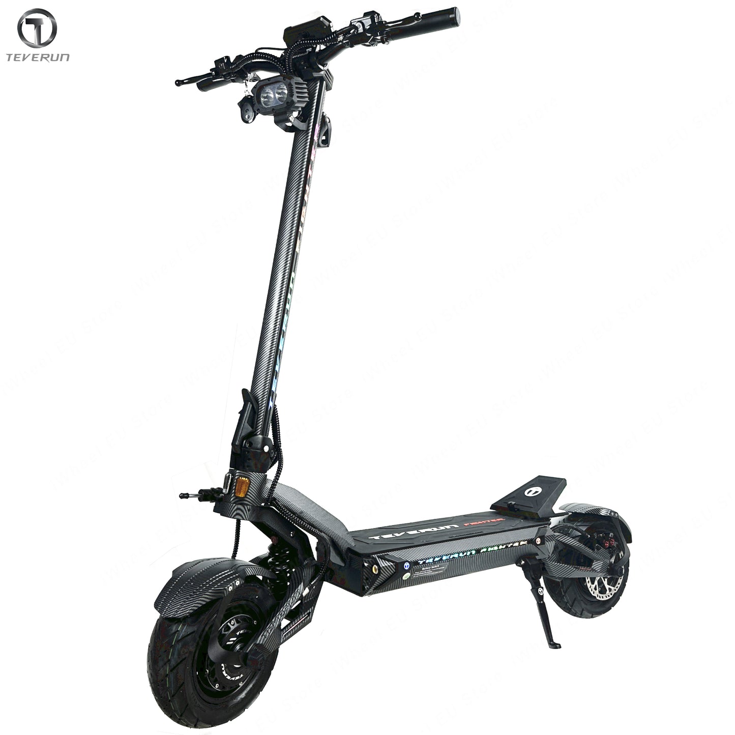 2026 Newest Version Teverun Fighter 11 Plus 60V 37.1Ah Battery Dual Motor 1600W*2 Top Speed 85km/h