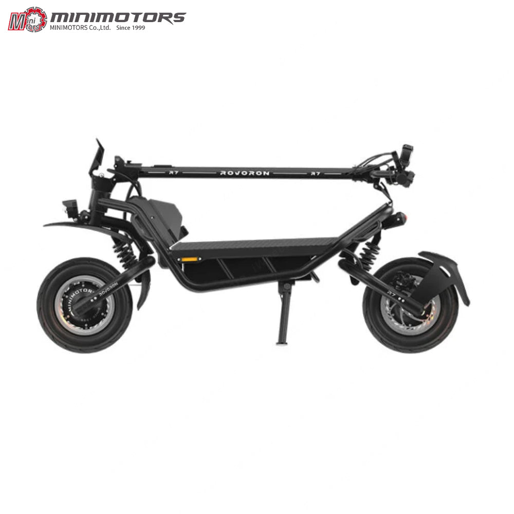 Official MINMOTOR Rovoron R7 60V 28.6Ah Battery Dual Motor 900W*2 Top Speed 65km/h Mileage around 65km 11inch Scooter