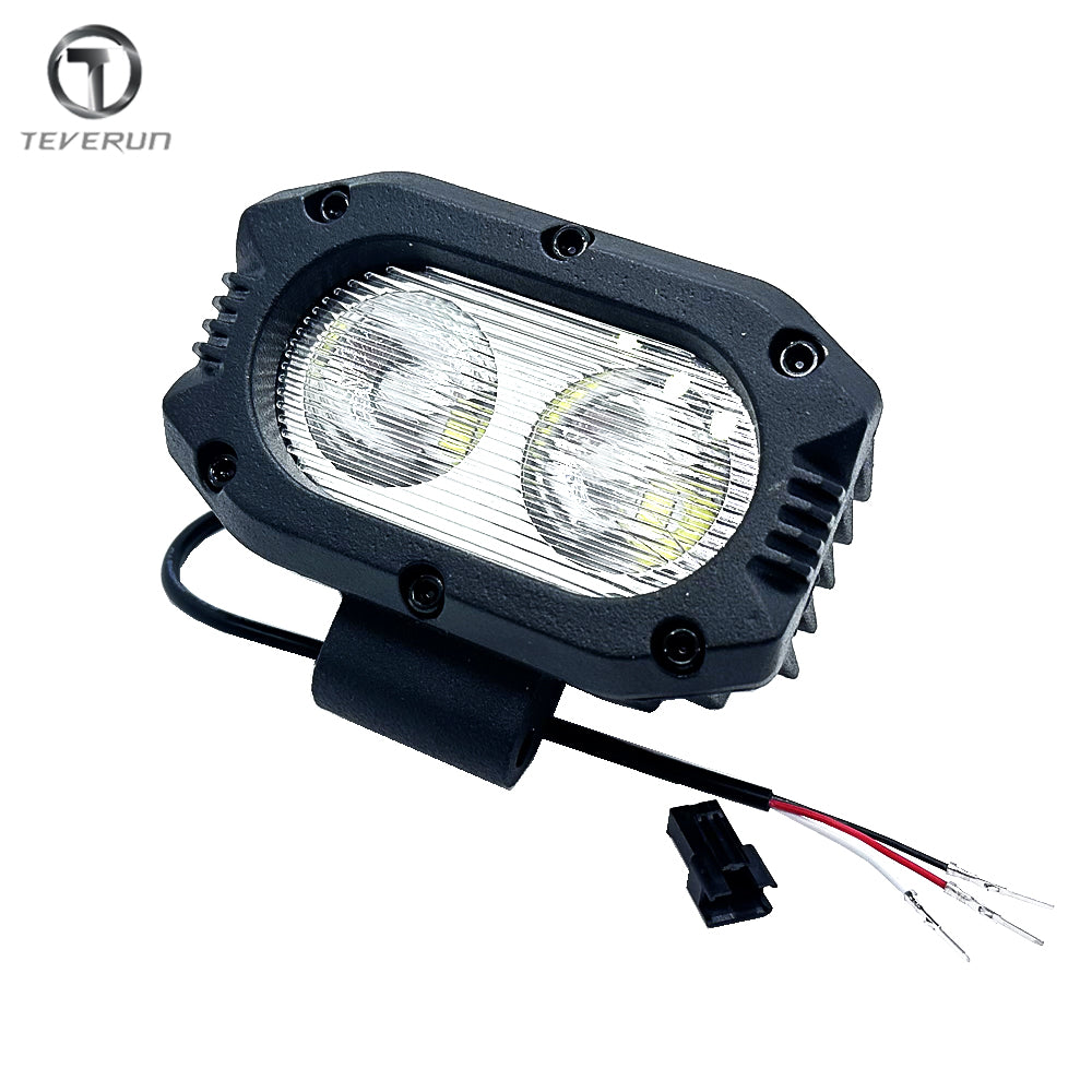 Teverun Fighter 11  Headlight with Horn Teverun Fighter Supreme 7260R Headlight with Horn Build Inside