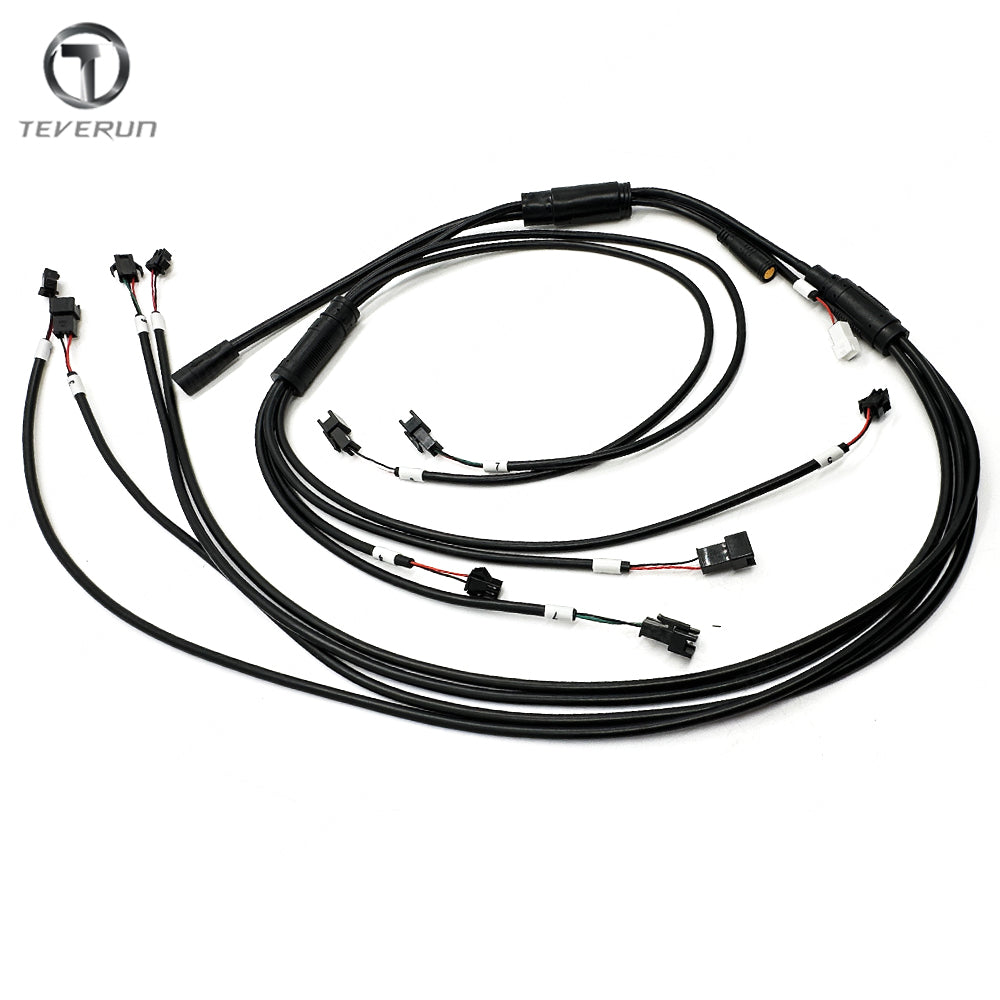 Official Teverun Fighter Mini Pro Light Main Cable Teverun Fighter 7260R Light Main Wire Suit for V5 IVCU Version Teverun scooters