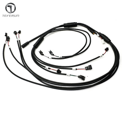 Official Teverun Fighter Mini Pro Light Main Cable Teverun Fighter 7260R Light Main Wire Suit for V5 IVCU Version Teverun scooters