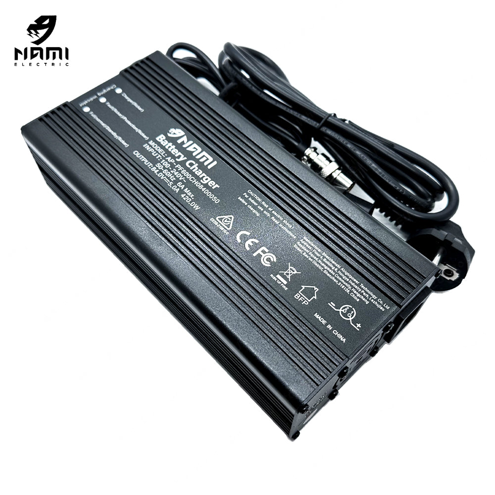 Official NAMI BURN E 2 Max 84V 5A Fast Charger