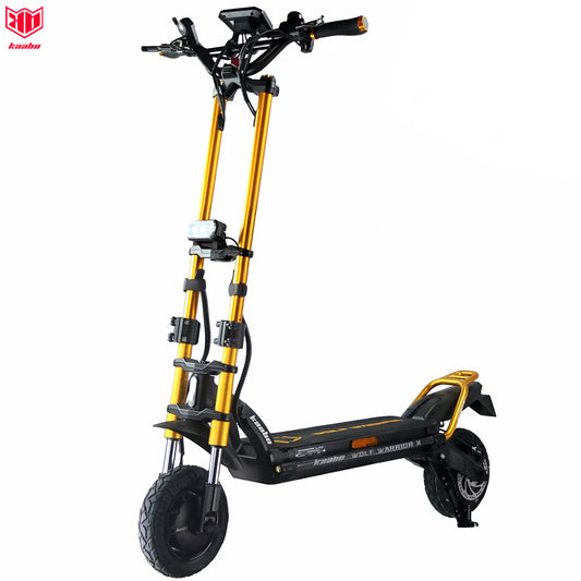 Official Kaabo Wolf Warrior X Max DGT Electric Scooter 60V 27Ah Battery 10inch All Terrain Tire KAABO WOLF WARRIOR X Max DGT Verison Electric Scooter